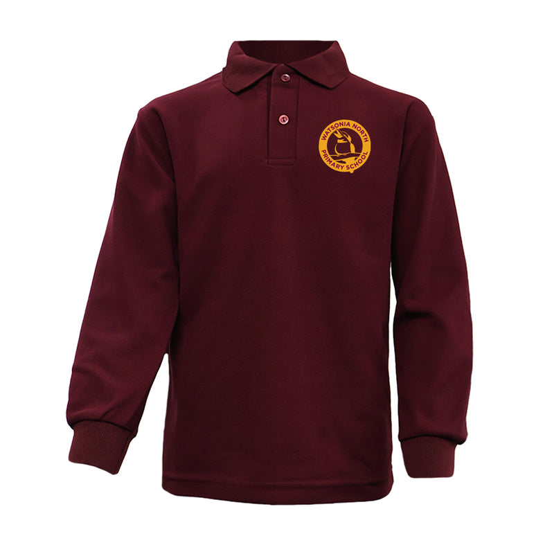 Long Sleeve Polo Shirt - NEW