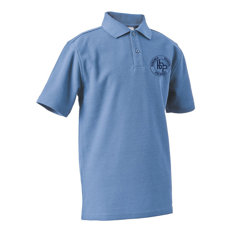 Short Sleeve Polo Shirt - Sky