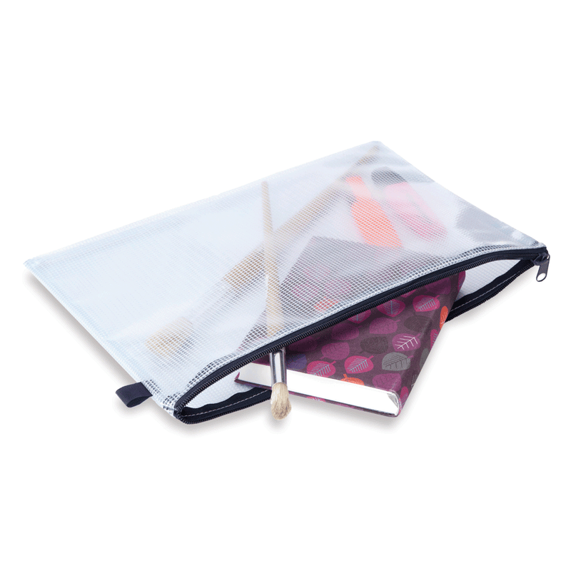 See Through Zip Folio